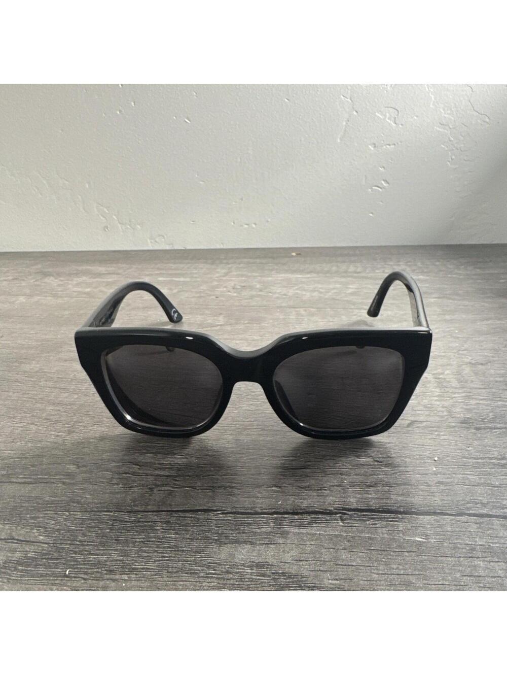 RSF Sunglasses Numero 76 Black Acetate Eyeglasses FRAMES ONLY  50-18-145